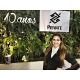 recepcionista para eventos corporativos preço Jurubatuba